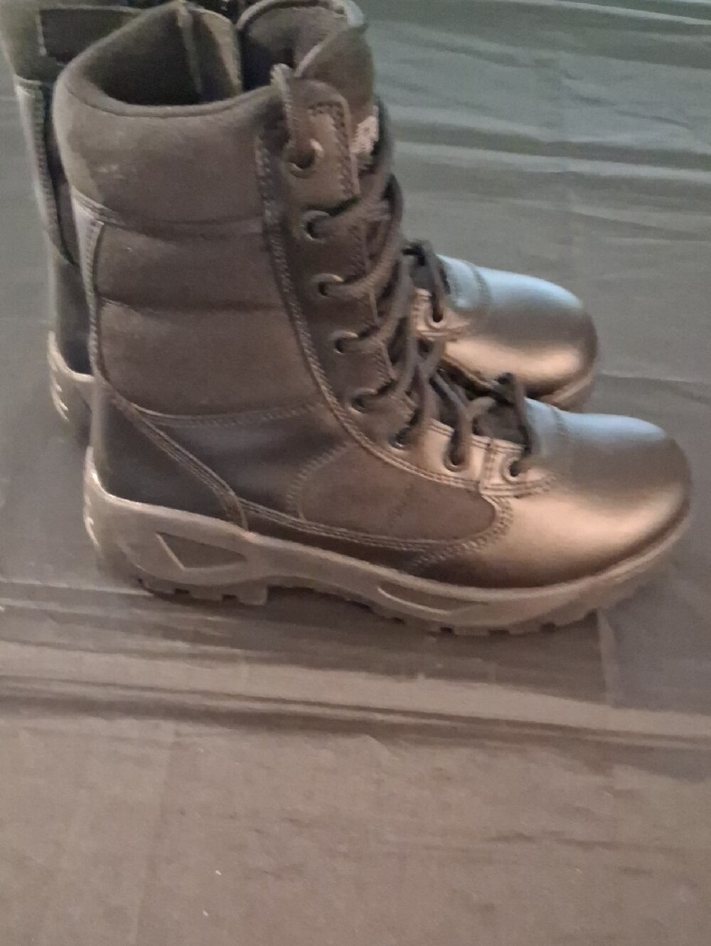 RG Response Gear Women's Side Zip II Black Tactical Combat Boots Size 8 - Picture 7 of 10